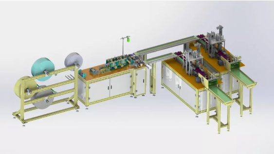 口罩机, 口罩机控制系统, 伺服电机, 伺服驱动器 口罩机, 口罩机控制系统, 伺服电机, 伺服驱动器